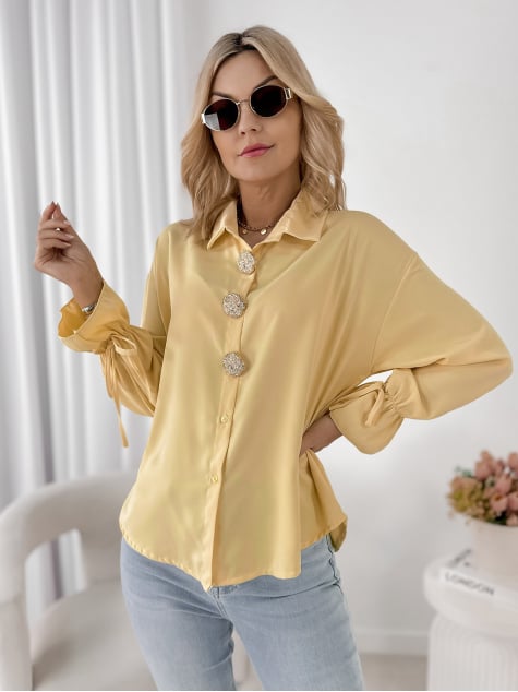 KOSZULA ASTURIA ŻÓŁTA