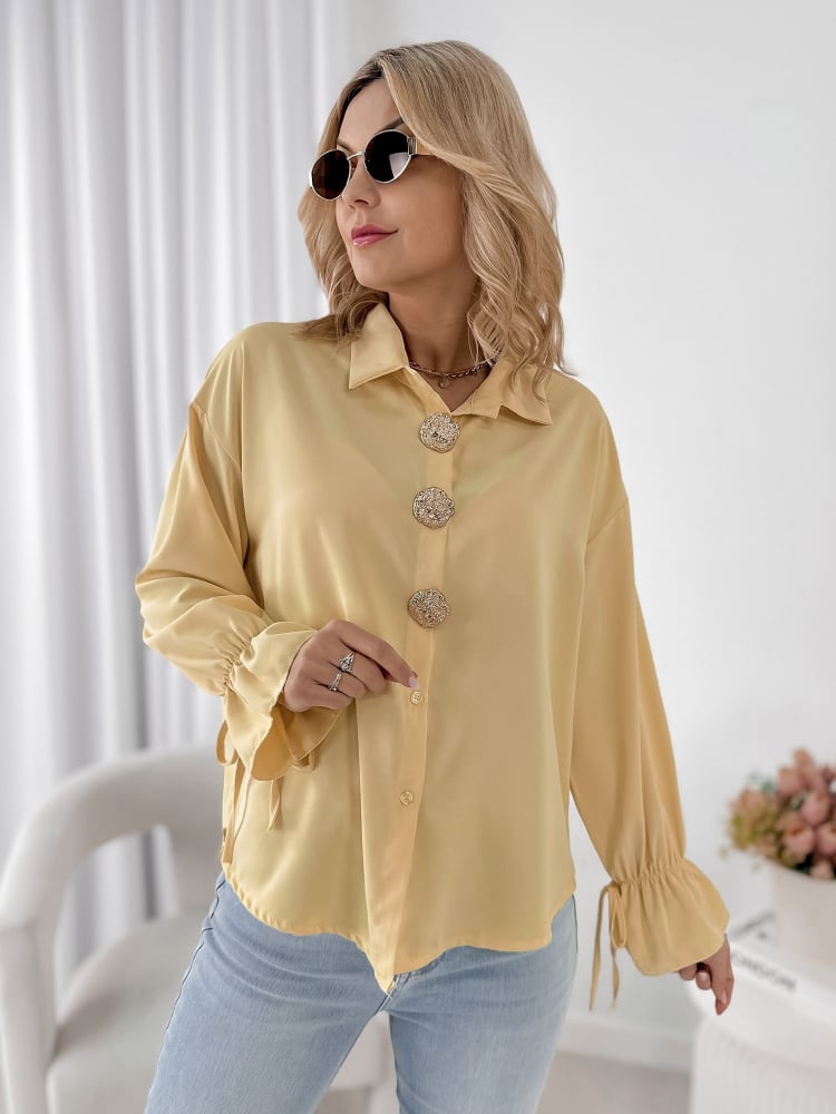 KOSZULA ASTURIA ŻÓŁTA