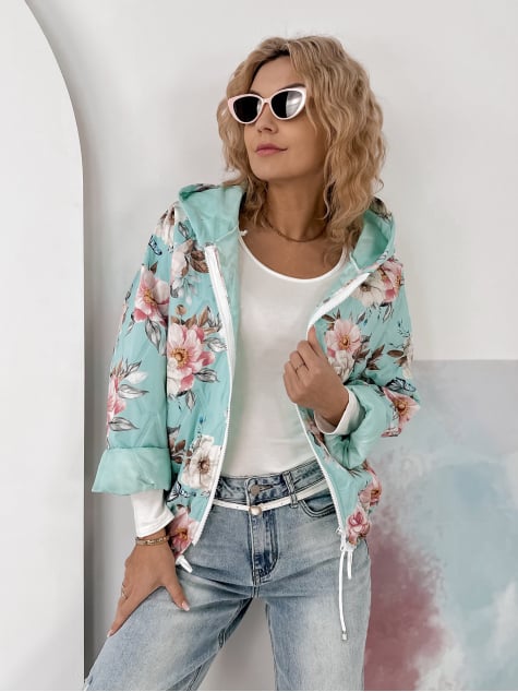 KURTKA BOTANICO MIĘTOWA