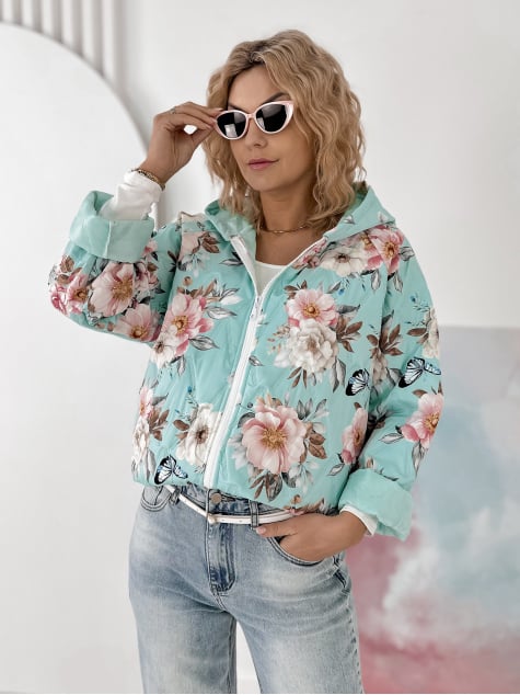 KURTKA BOTANICO MIĘTOWA