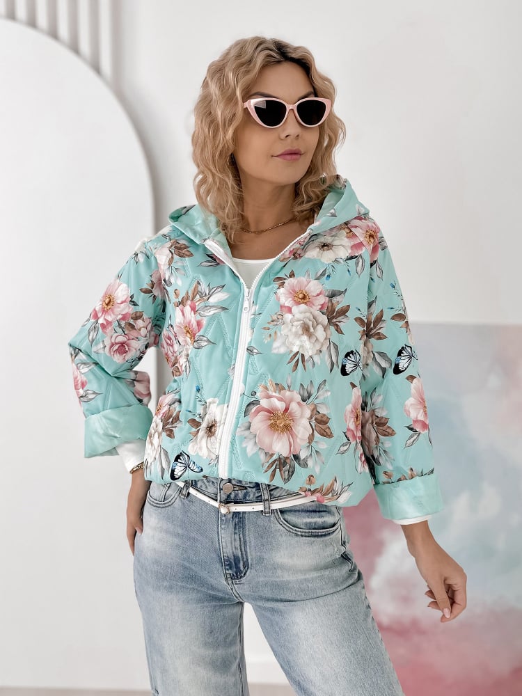 KURTKA BOTANICO MIĘTOWA