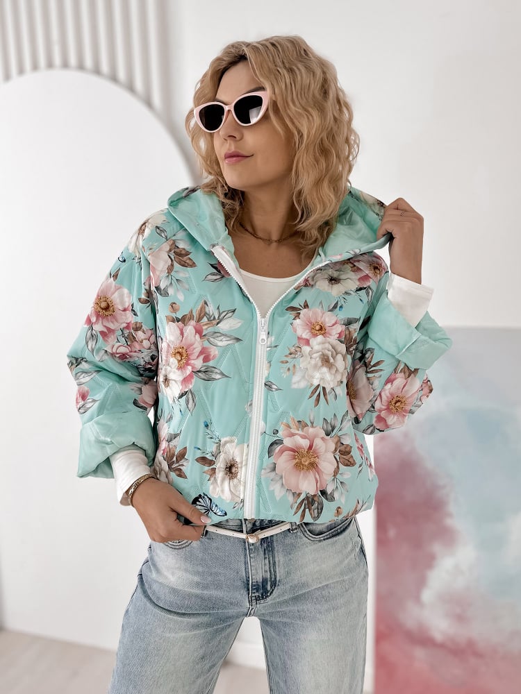 KURTKA BOTANICO MIĘTOWA