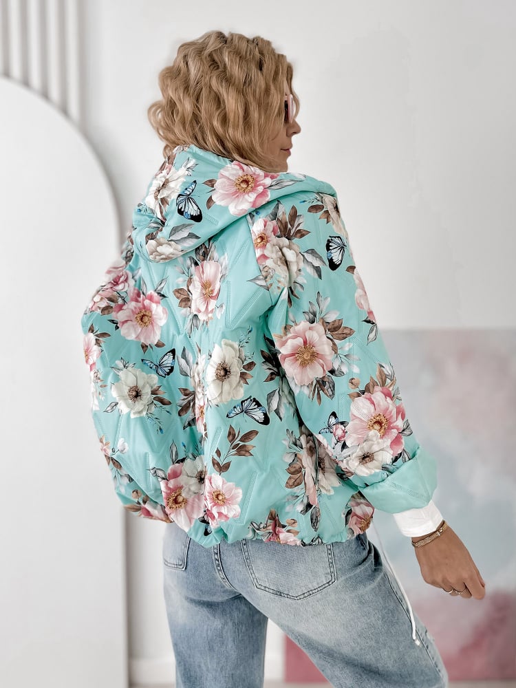 KURTKA BOTANICO MIĘTOWA