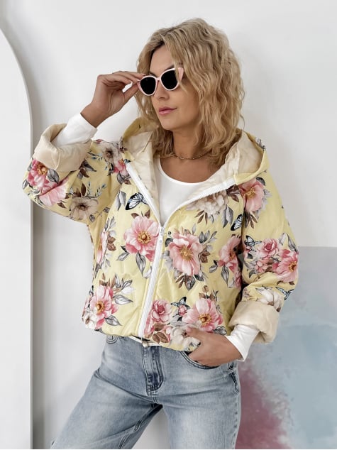 KURTKA BOTANICO ŻÓŁTA