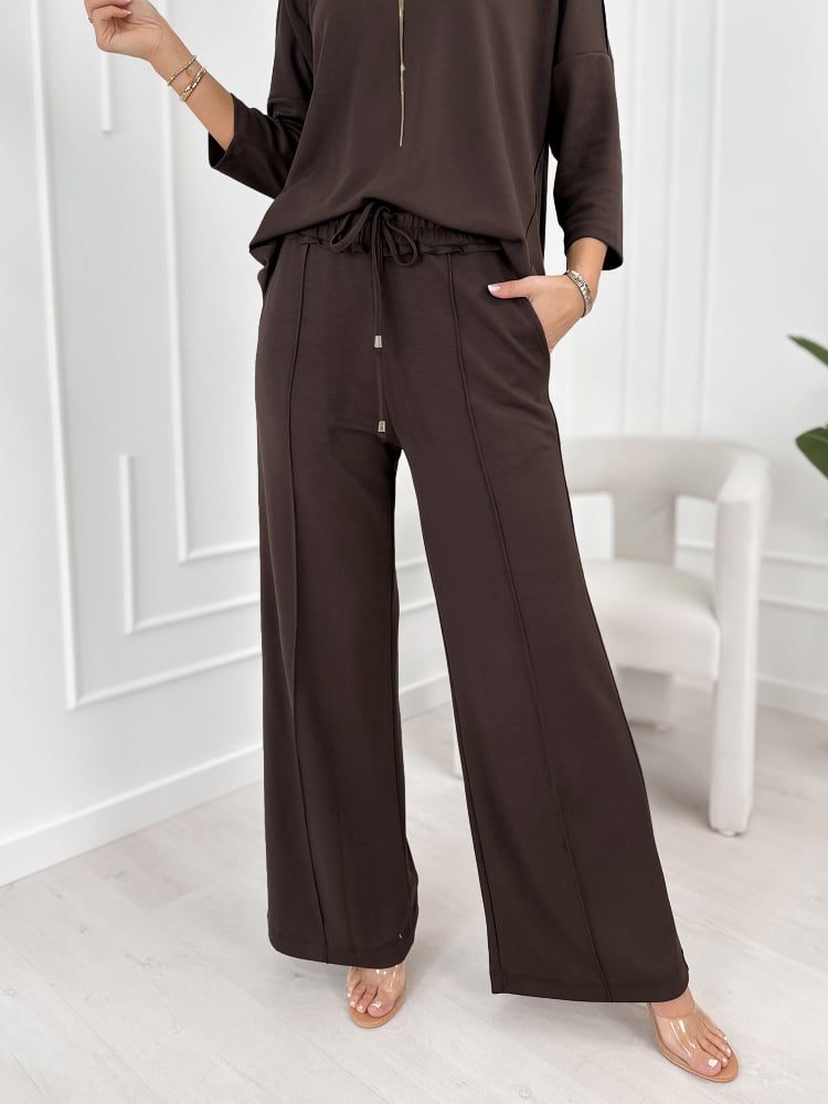 KOMPLET VEJER BRĄZOWY