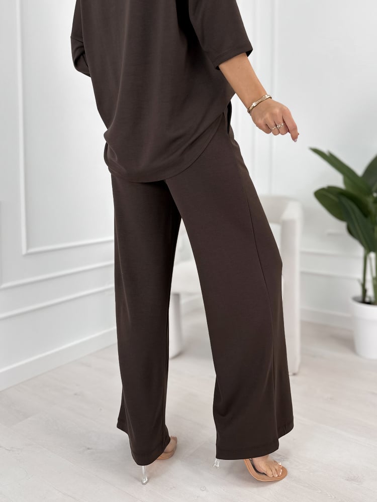 KOMPLET VEJER BRĄZOWY