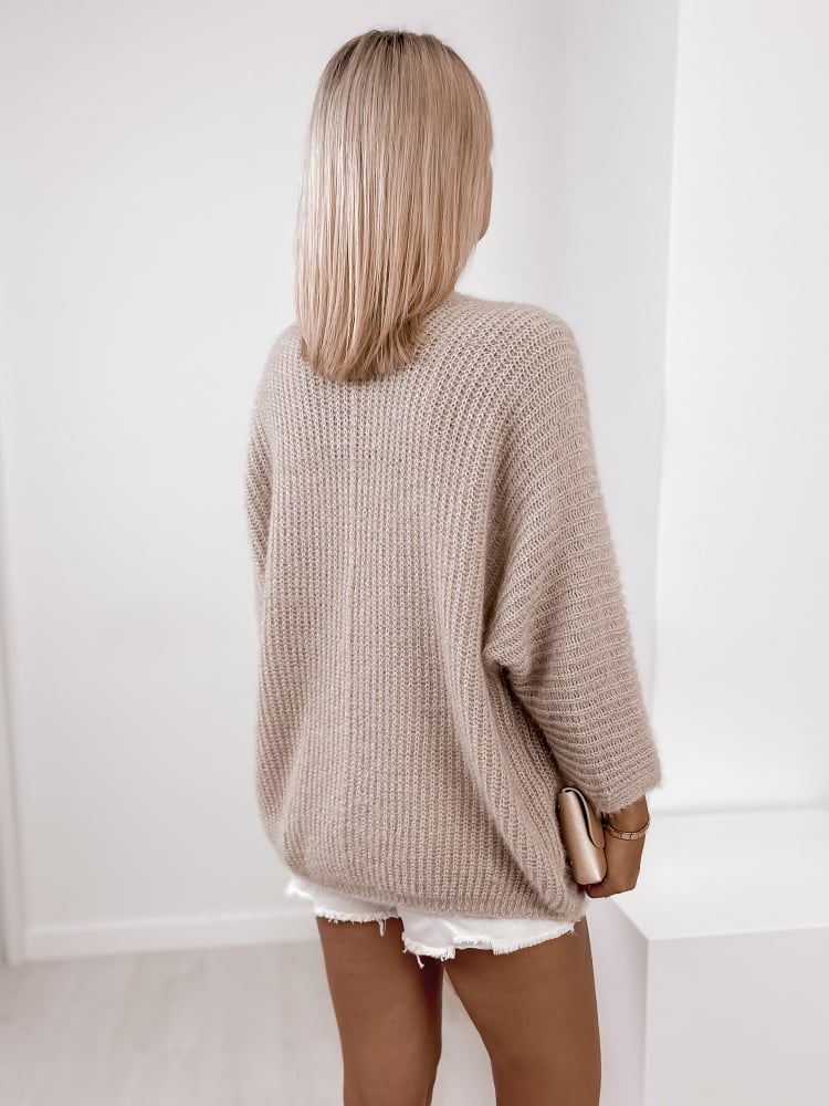 KARDIGAN MILANO BEŻOWY