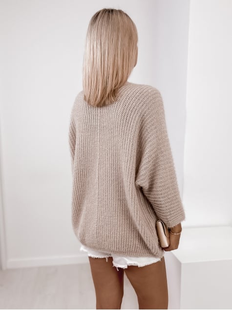 KARDIGAN MILANO BEŻOWY