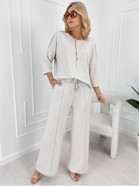 KOMPLET VEJER BEŻOWY