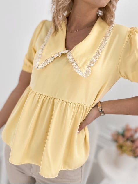 BLUZKA CARDINI ŻÓŁTA