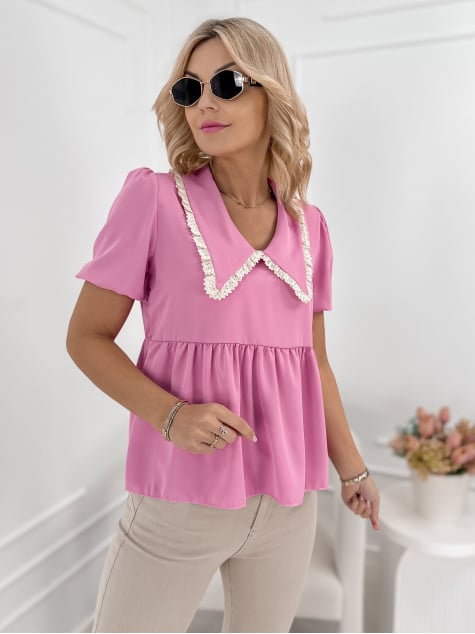 BLUZKA CARDINI RÓŻOWY