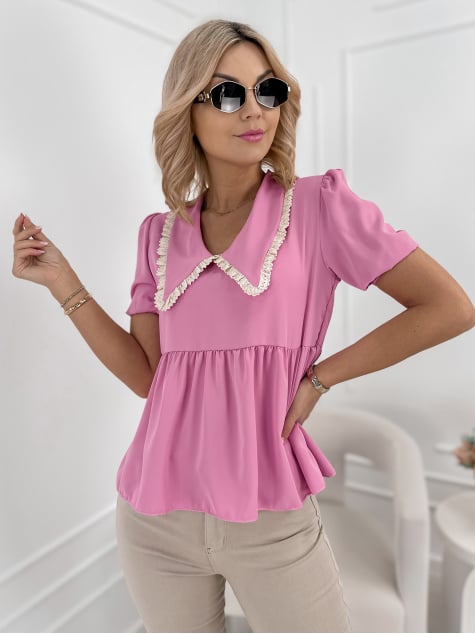 BLUZKA CARDINI RÓŻOWY