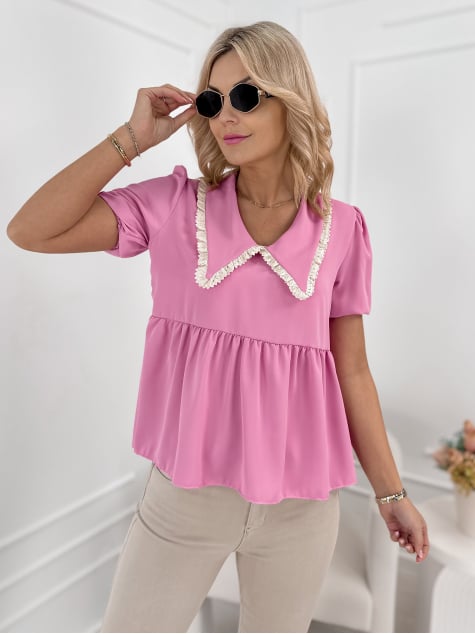 BLUZKA CARDINI RÓŻOWY