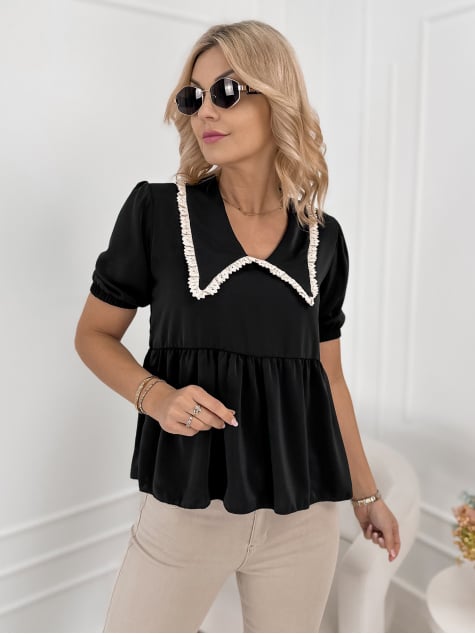 BLUZKA CARDINI CZARNA