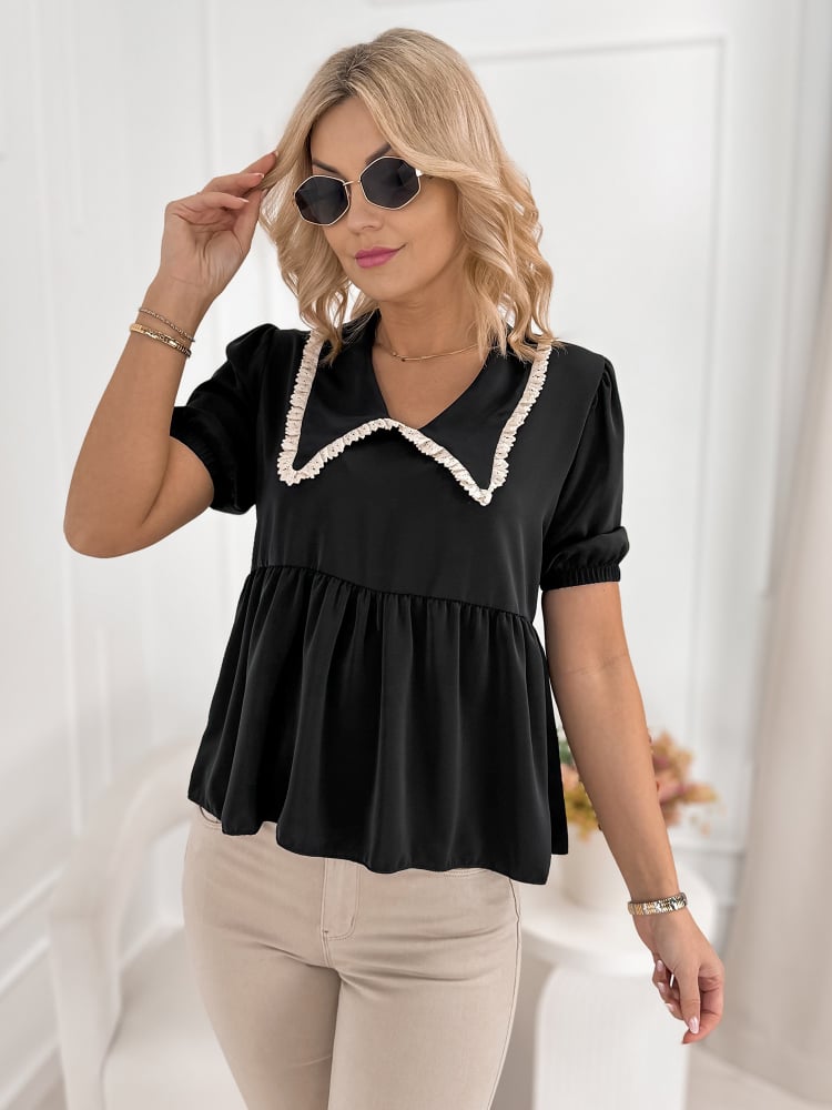 BLUZKA CARDINI CZARNA