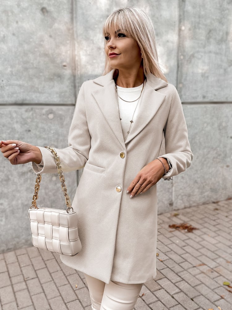 PŁASZCZ LOULE BEŻOWY