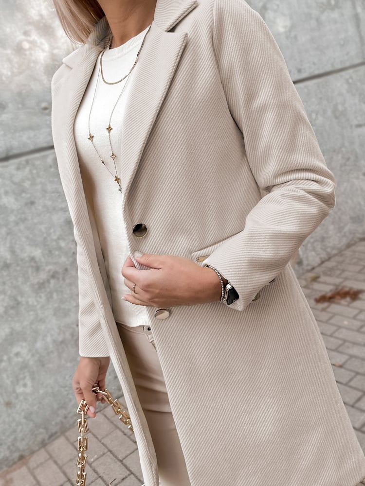 PŁASZCZ LOULE BEŻOWY