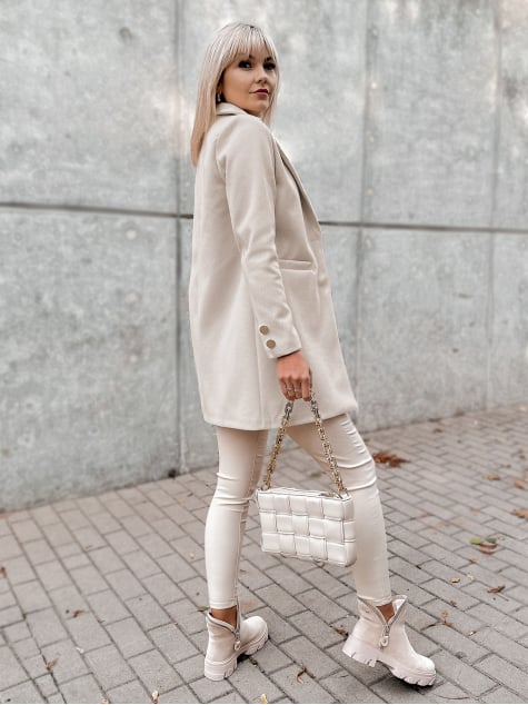 PŁASZCZ LOULE BEŻOWY