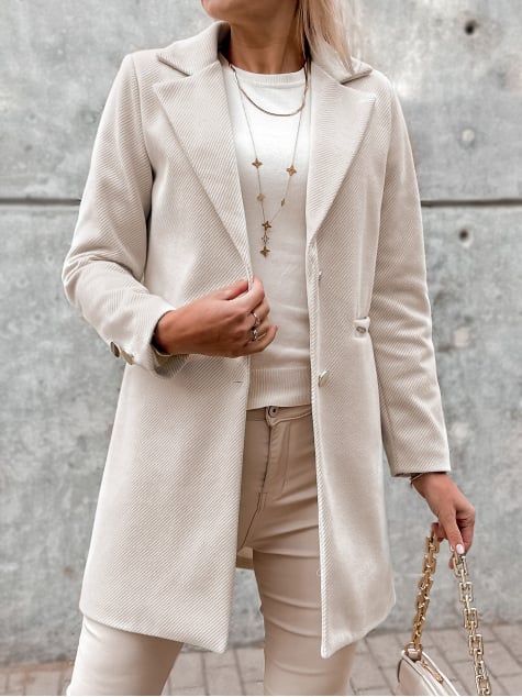 PŁASZCZ LOULE BEŻOWY