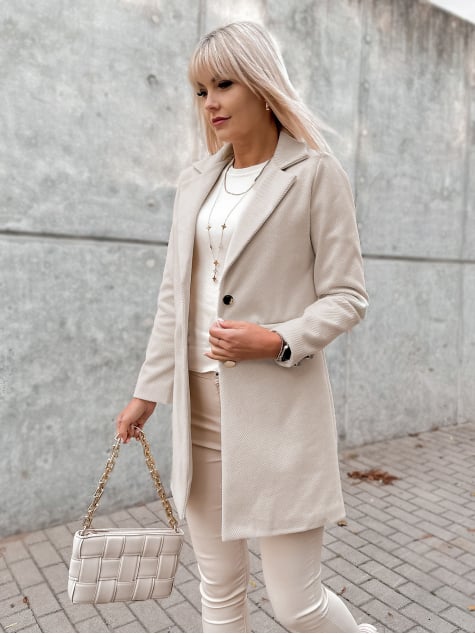 PŁASZCZ LOULE BEŻOWY