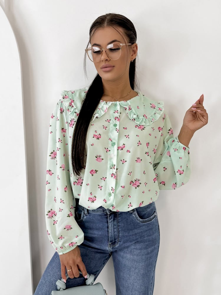 KOSZULA GIVERNY MIĘTOWA