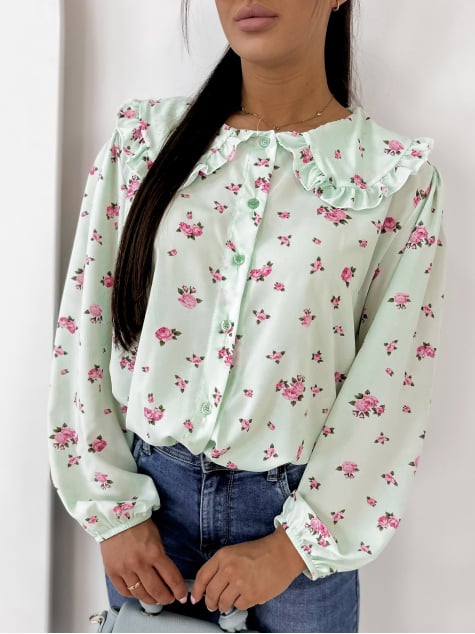 KOSZULA GIVERNY MIĘTOWA