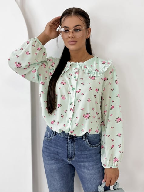 KOSZULA GIVERNY MIĘTOWA