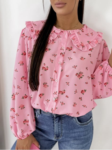 KOSZULA GIVERNY RÓŻOWA