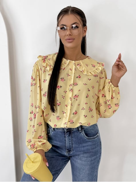 KOSZULA GIVERNY ŻÓŁTA