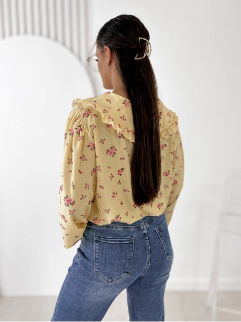 KOSZULA GIVERNY ŻÓŁTA