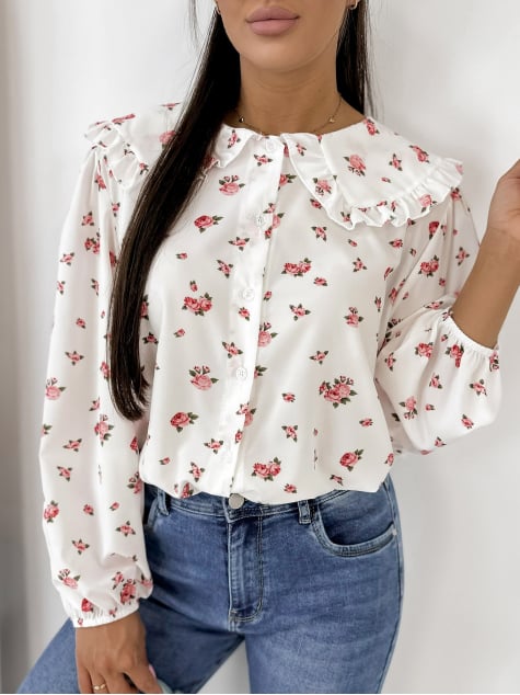 KOSZULA GIVERNY ECRU