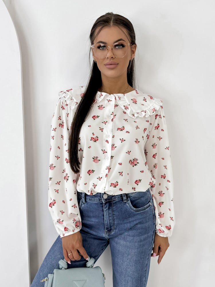 KOSZULA GIVERNY ECRU