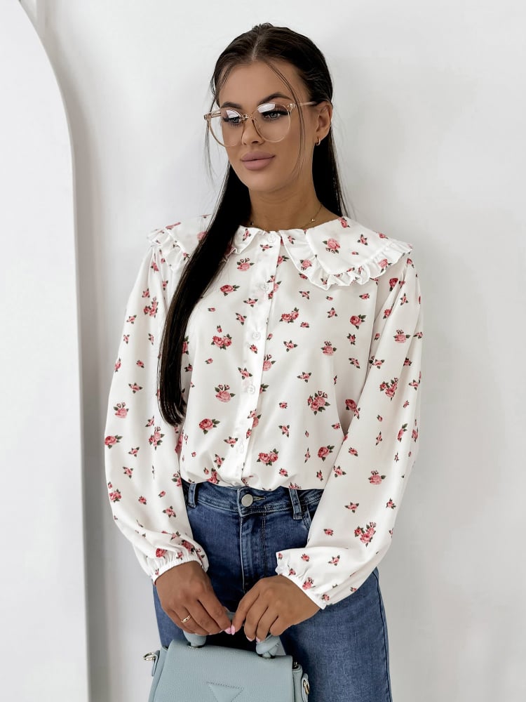 KOSZULA GIVERNY ECRU