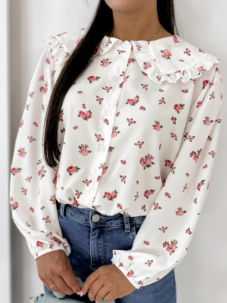 KOSZULA GIVERNY ECRU