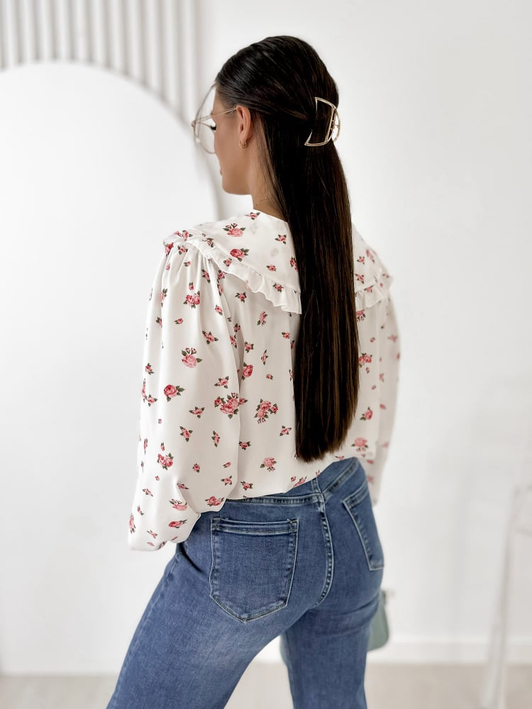 KOSZULA GIVERNY ECRU