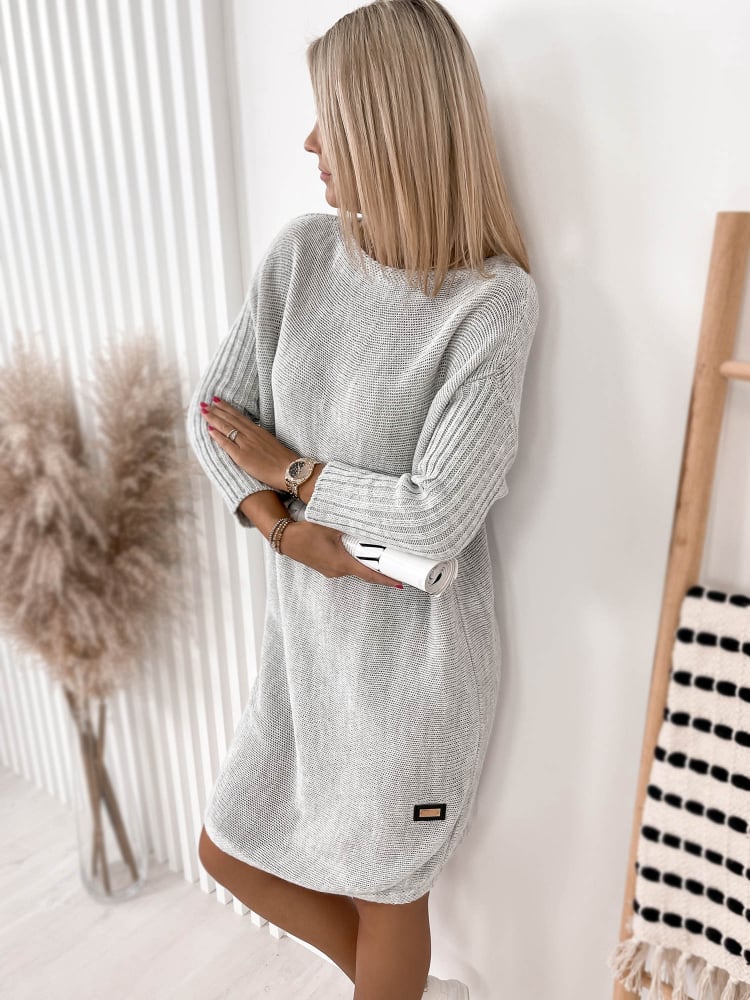 SUKIENKA NADINA SZARA