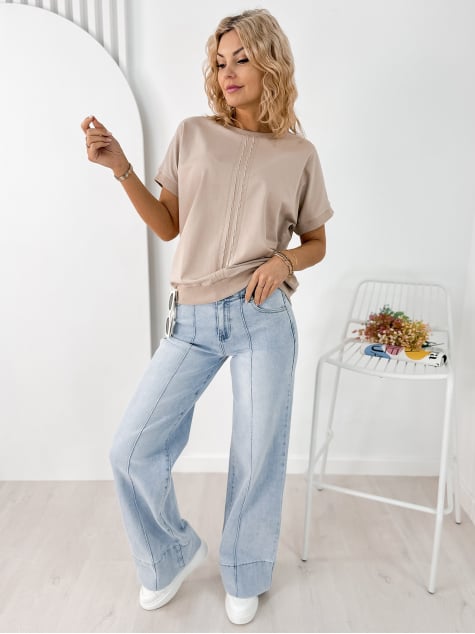 BLUZKA TIVOLI BEŻOWA