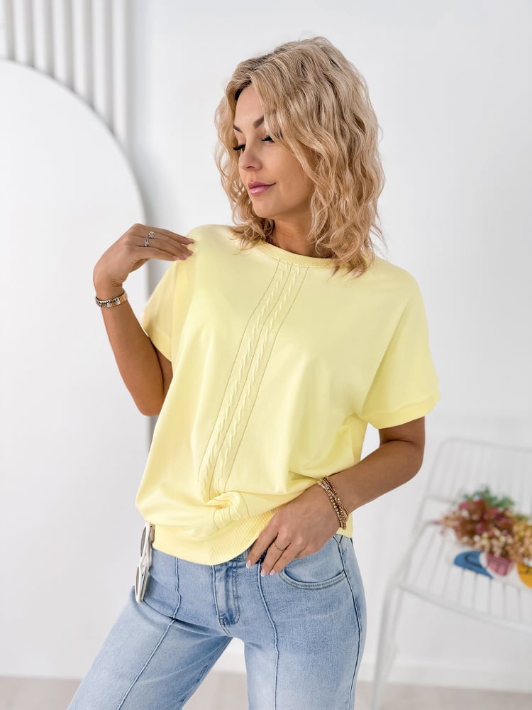 BLUZKA TIVOLI ŻÓŁTA