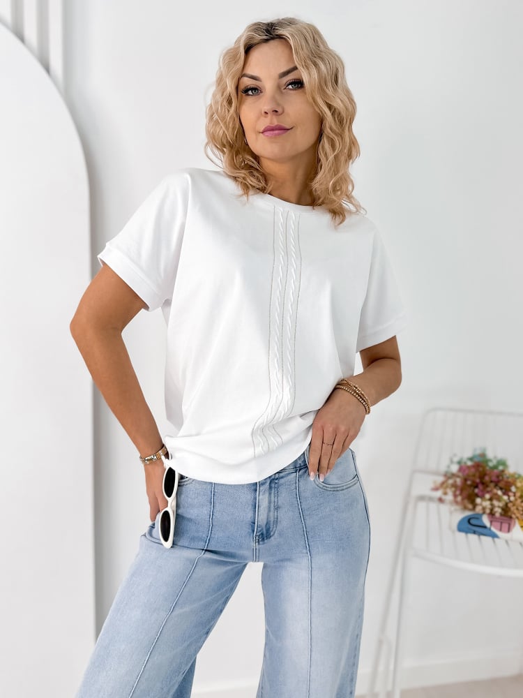 BLUZKA TIVOLI BIAŁA