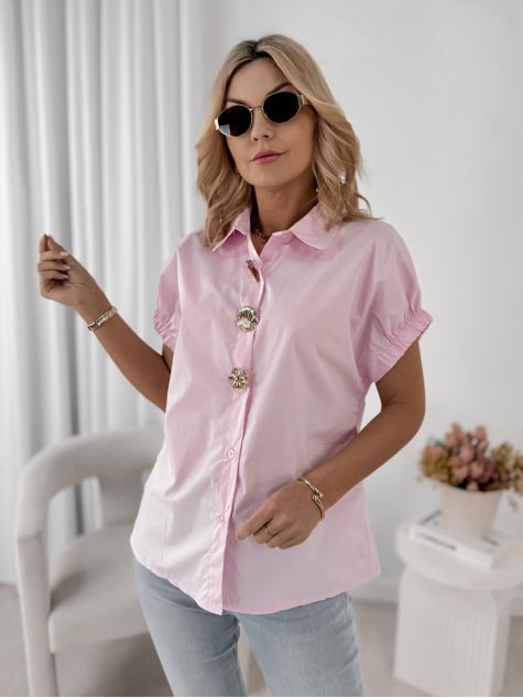 KOSZULA CUSTO PUDROWY RÓŻ