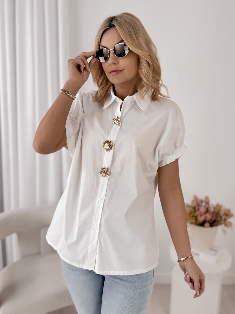 KOSZULA CUSTO BIAŁA