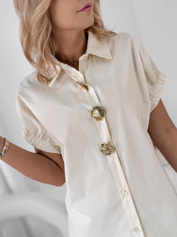 KOSZULA CUSTO BEŻOWA