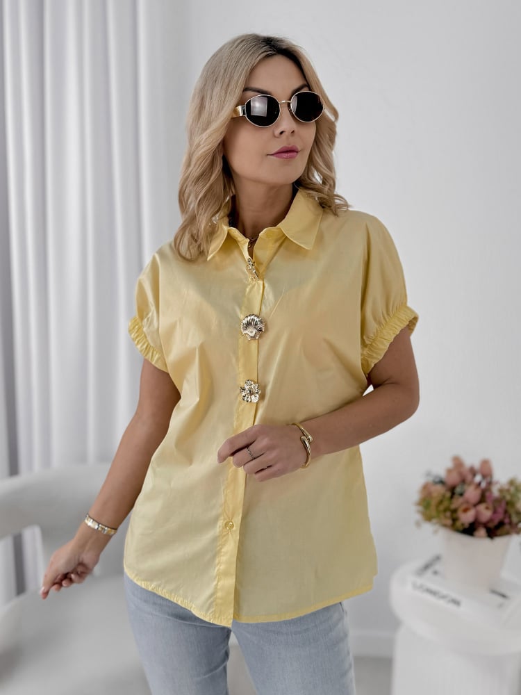 KOSZULA CUSTO ŻÓŁTA