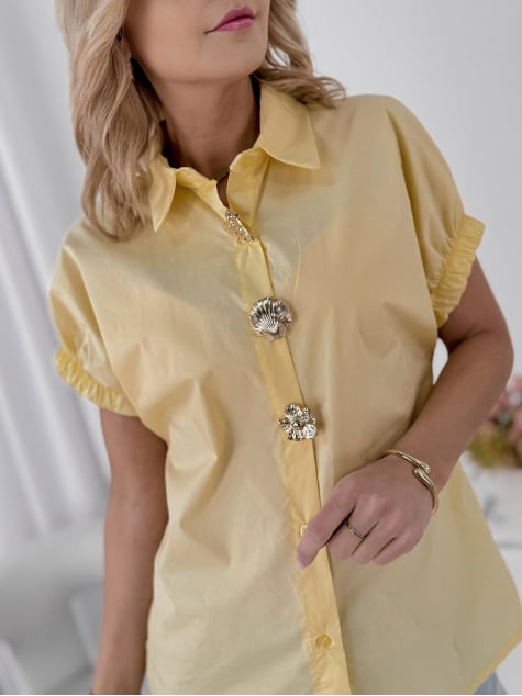 KOSZULA CUSTO ŻÓŁTA