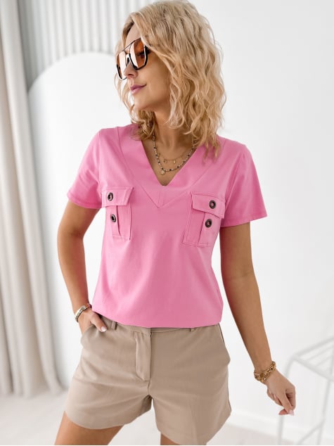 BLUZKA LANGLEY RÓŻOWA