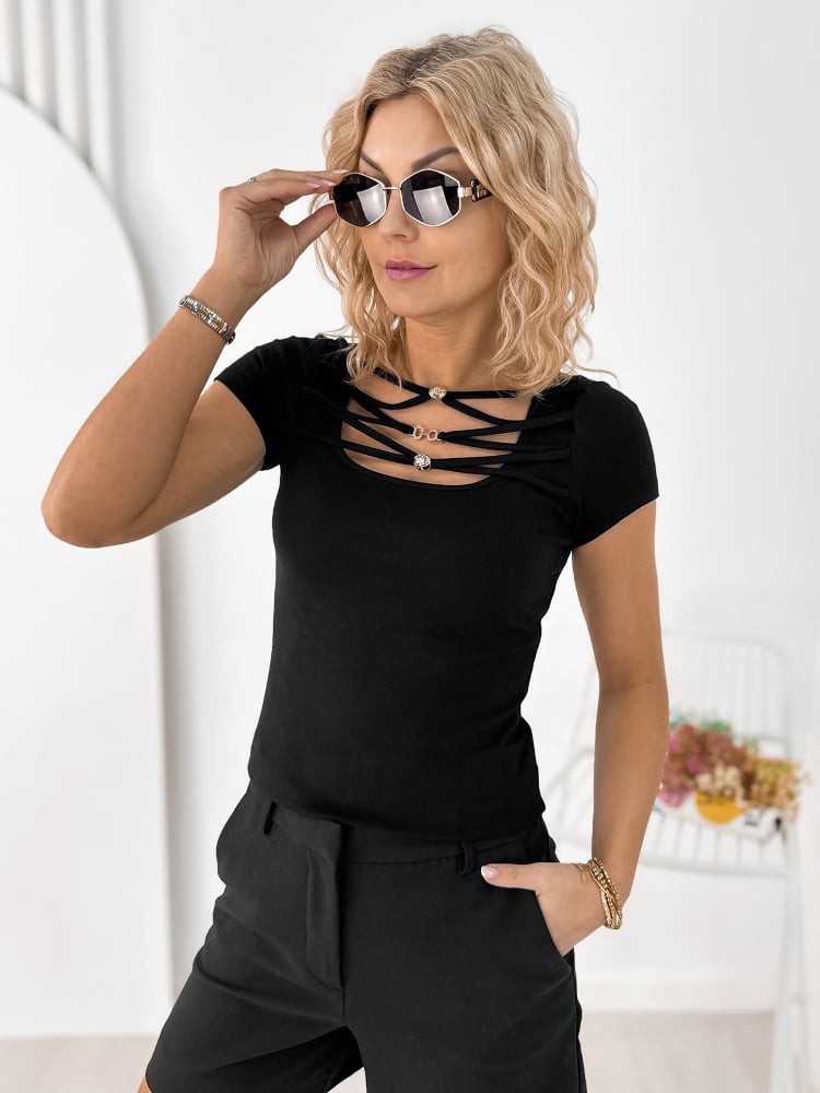 BLUZKA TRIANA CZARNA