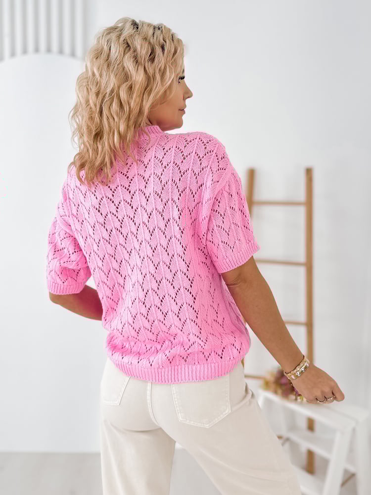 SWETER VESPUCI RÓŻOWY