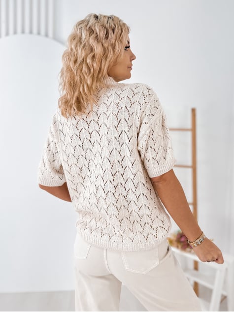 SWETER VESPUCI BEŻOWY