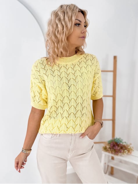 SWETER VESPUCI ŻÓŁTY