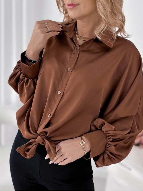 KOSZULA BRISTOL BRĄZOWA